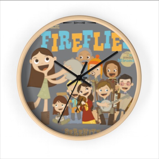 Discover River Tam & The Fireflies - Firefly - Wall Clocks