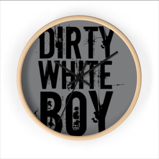 Discover VINTAGE MEN'S , DIRTY WHITE BOY Wall Clocks