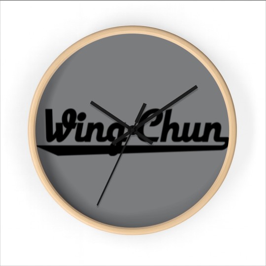 Discover Wing Chun Wall Clocks