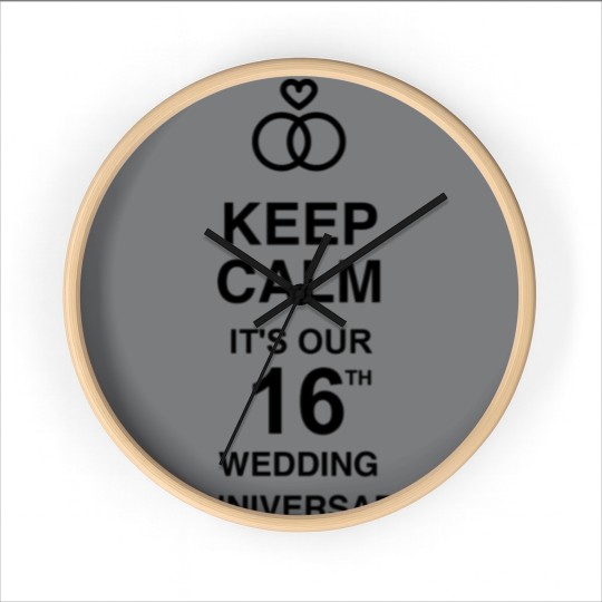 Discover Marriage Mariage Wedding Anniversary 16 Wall Clocks