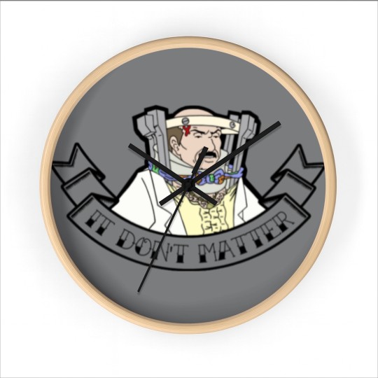 Discover Carl Aqua Teen It Don't Matter Wall Clocks