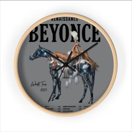 Discover Beyonc Renaissance Wall Clocks, Beyonc 2023 Tour Wall Clocks