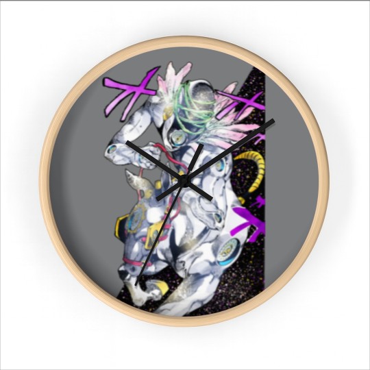 Discover Made in heaven enrico pucci stone ocean part 6 stand Wall Clocks