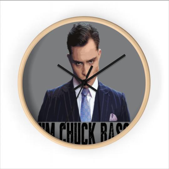 Discover Chuck Bass Unisex Wall Clocks, Gosip Girl Wall Clocks