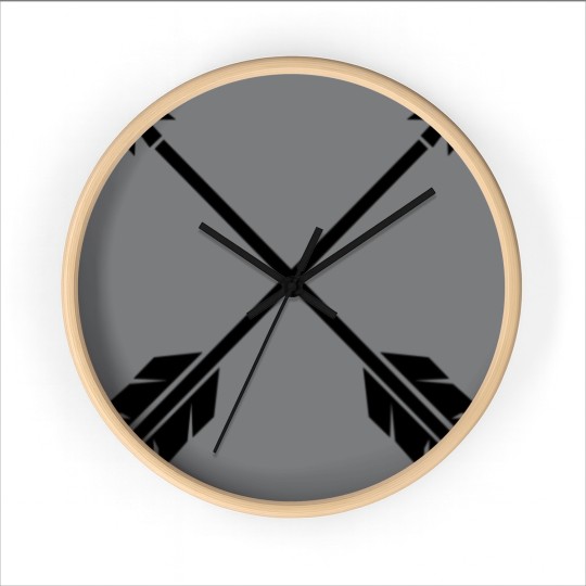 Discover arrows crossed Wall Clocks