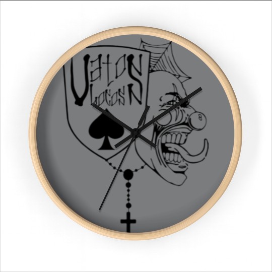 Discover Chicano vatos locos Wall Clocks