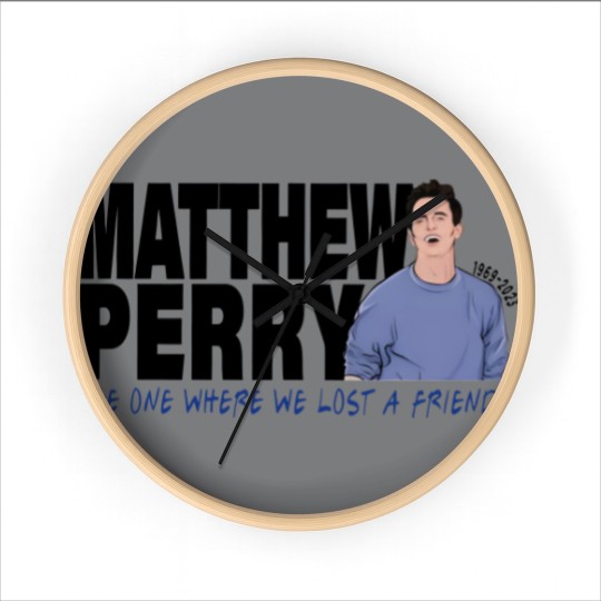 Discover Retro Chandler Bing Wall Clocks, Chandler Bing Homage Wall Clocks