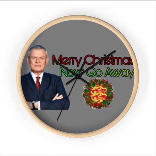 Discover Doc Martin Ellingham Christmas Wall Clocks