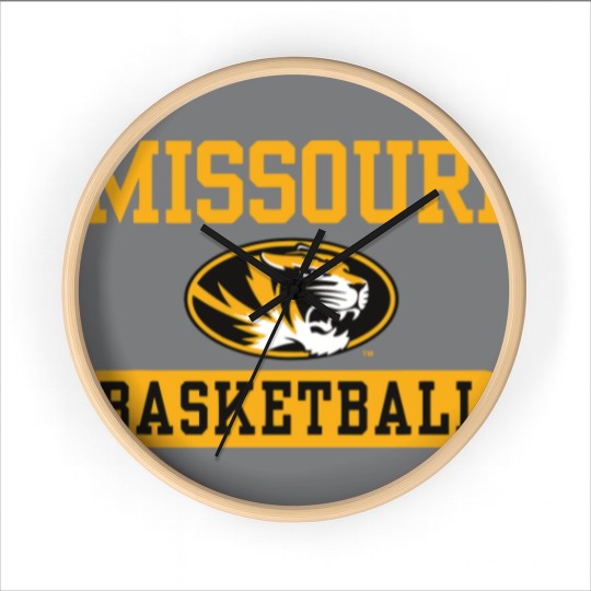Discover Missouri Tigers Basketball Officially Licensed Wall Clocks
