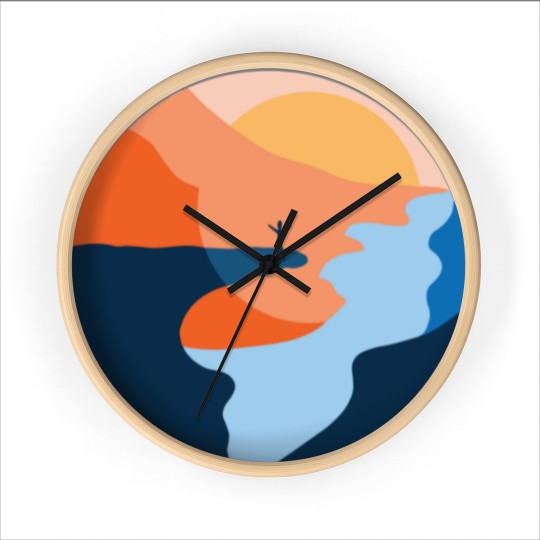Discover Trolltunga Fjord Norway Souvenir Gift Wall Clocks