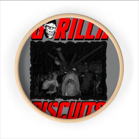 Discover band gorilla biscuits Wall Clocks
