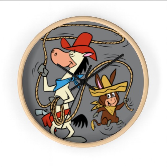 Discover Quick Draw McGraw  Baba Looey Ropin Wall Clocks