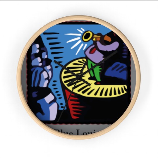 Discover Chandler Blue Louie Wall Clocks