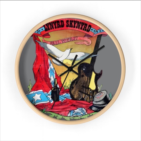 Discover Lynyrd Skynyrd Fall 1977 Tour Wall Clocks