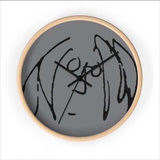Discover Johns Lennon black Wall Clocks