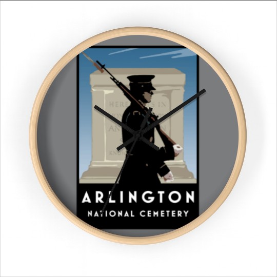 Discover Arlington National Cemetery Wall Clocks