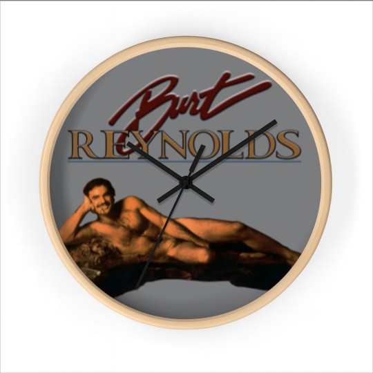 Discover Burt Reynold - Sexy Vintage Wall Clocks