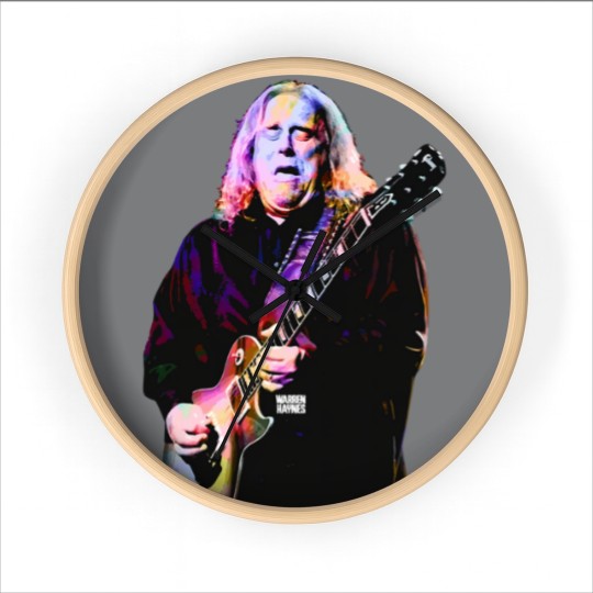 Discover Warren Haynes an American musician v3 Wall Clocks