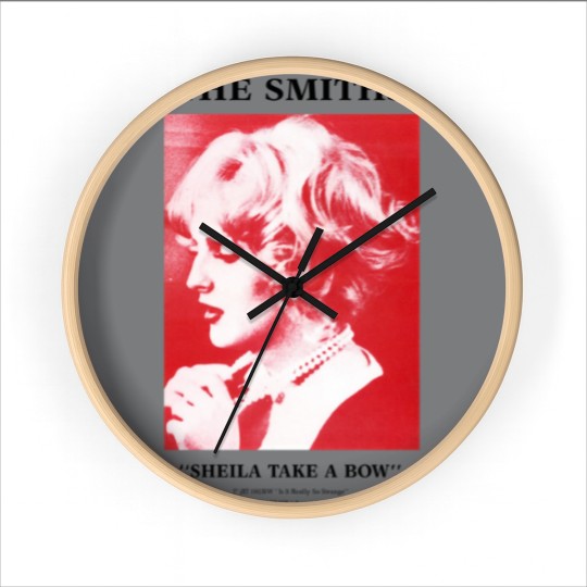 Discover The Smiths Sheila Take A Bow Wall Clocks Vintage Retro