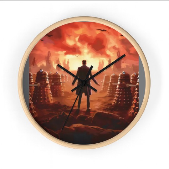Discover Doctor Who 60th Anniversary Dalek Invasion Wall Clocks