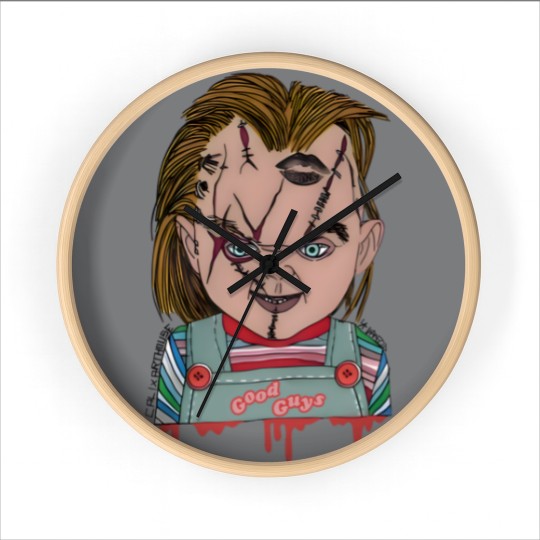 Discover Chucky Kids Wall Clocks - Child's play Wall Clocks