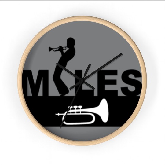 Discover trumpet Miles Davis Wall Clocks