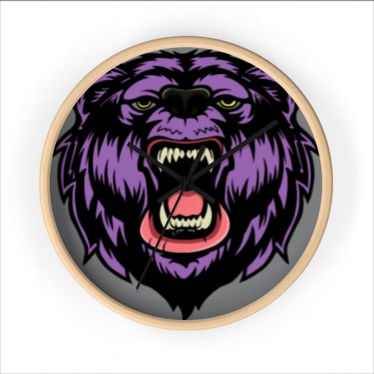 Discover Angry Bear Aggressive Wall Clocks