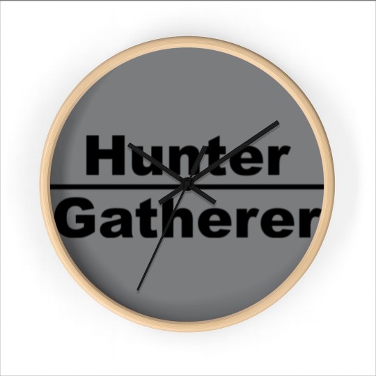 Discover Hunter Gatherer v3 Wall Clocks