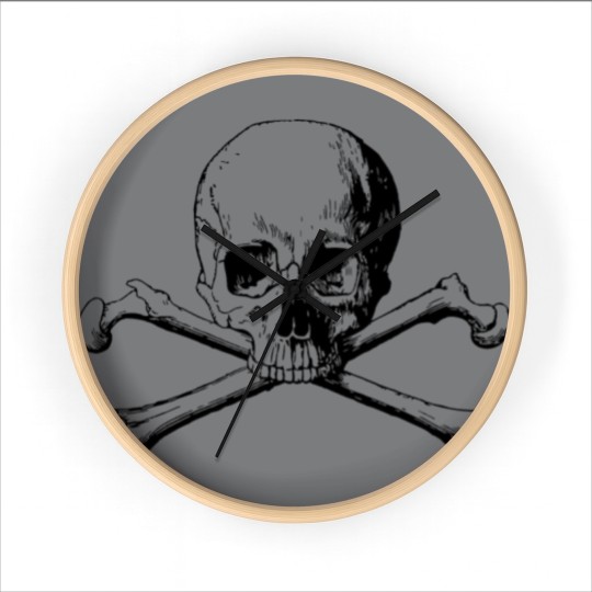 Discover Skull and cross bones Wall Clocks