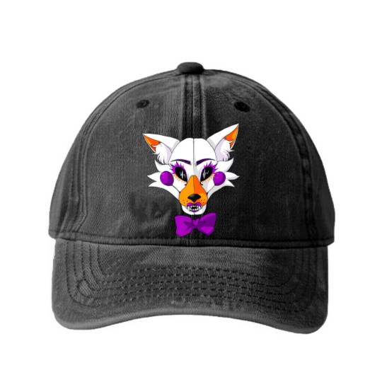 Discover LOLbit - Five Nights At Freddys - Washed Denim Baseball Caps