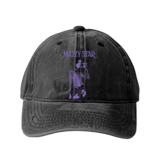 Discover Vintage Mazzy Star Unisex Washed Denim Baseball Caps