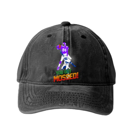 Discover Pretty You Got Mossed Washed Denim Baseball Caps