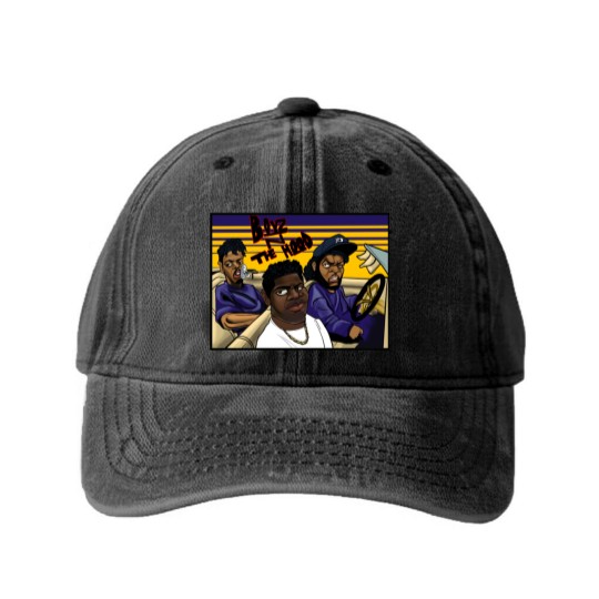 Discover BoyzNdaHOOOD - Boyz N The Hood - Washed Denim Baseball Caps