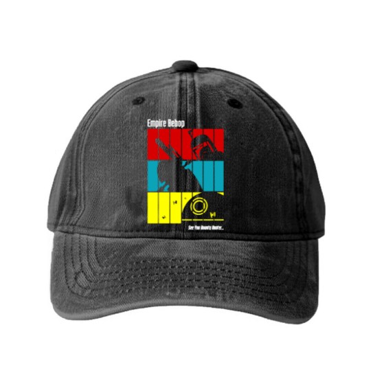 Discover Empire Bebop swim game Washed Denim Baseball Caps