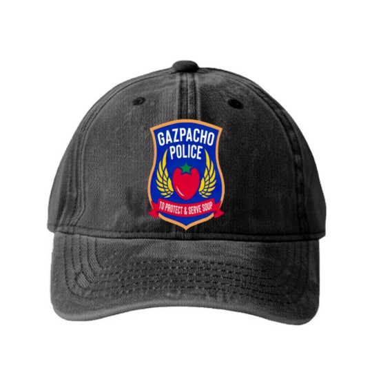 Discover gazpacho police Washed Denim Baseball Caps