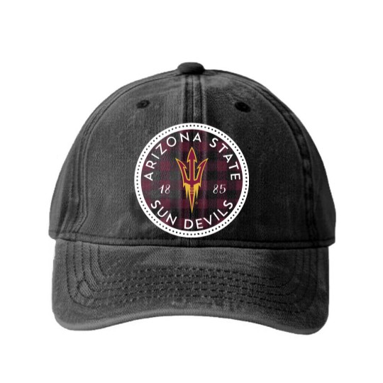 Discover Arizonna State University Washed Denim Baseball Caps