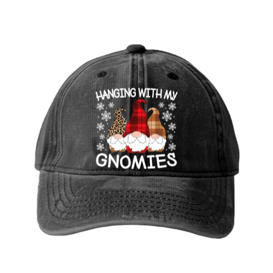 Discover Hanging With My Gnomies  Washed Denim Baseball Caps