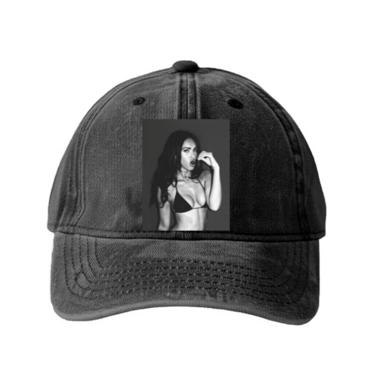 Discover MEGAN FOX SEXY Washed Denim Baseball Caps