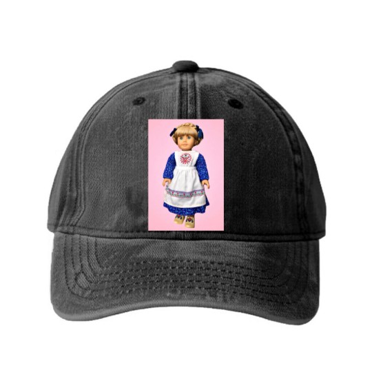 Discover Baking with Kirsten Larson - American Girl - Washed Denim Baseball Caps
