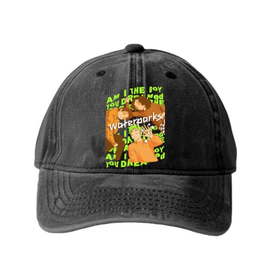 Discover Waterparks Unisex Washed Denim Baseball Caps: Dreamboy