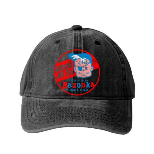 Discover BAZOOKA JOE - Bazooka Joe - Washed Denim Baseball Caps
