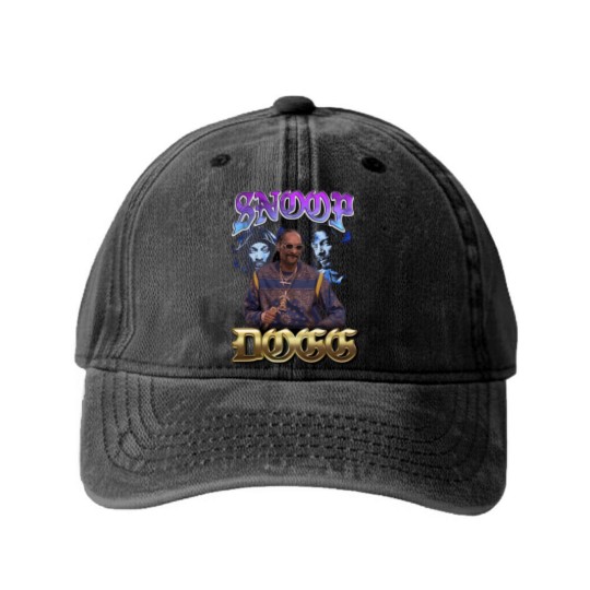 Discover Bootleg Snoop Dogg - Snoop Dogg - Washed Denim Baseball Caps