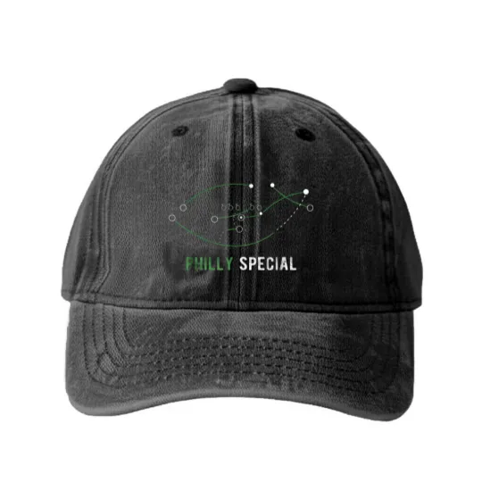 Discover Philly Special Philly Special Championship birthda Washed Denim Baseball Caps