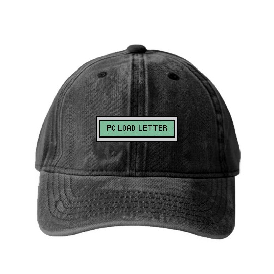 Discover PC Load Letter - Office Space - Washed Denim Baseball Caps