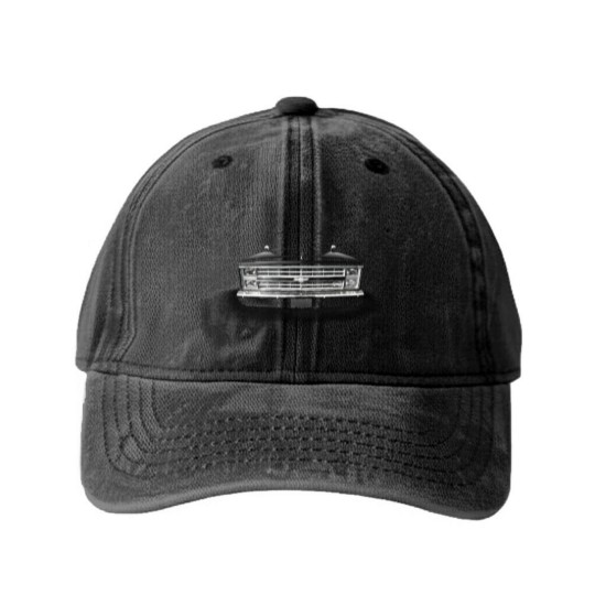 Discover Chevy Silverado Squarebody - low key Washed Denim Baseball Caps