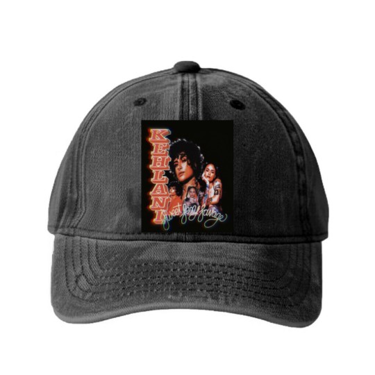 Discover Kehlani Washed Denim Baseball Caps