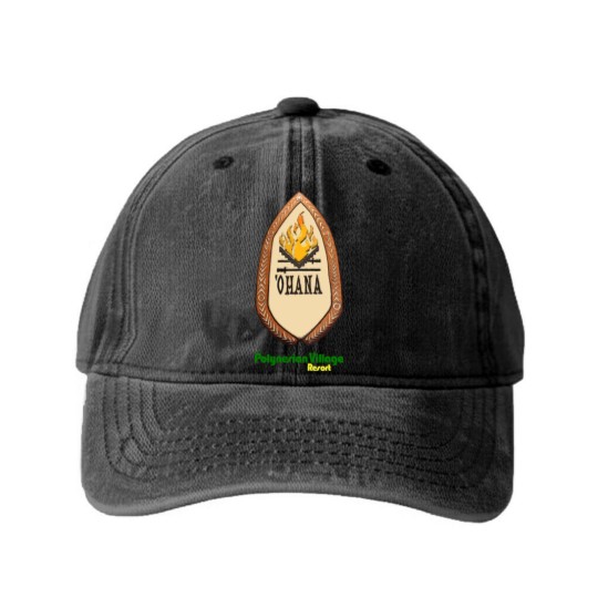 Discover 'Ohana Restaurant Polynesian Village Resort - Ohana - Washed Denim Baseball Caps