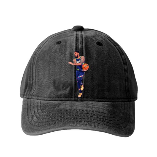 Discover Monte Morris Classic Washed Denim Baseball Caps
