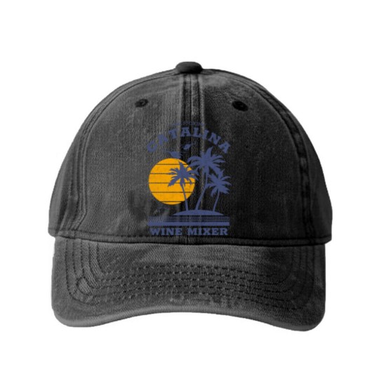Discover The F*cking Catalina Wine Mixer - Catalina Wine Mixer - Washed Denim Baseball Caps