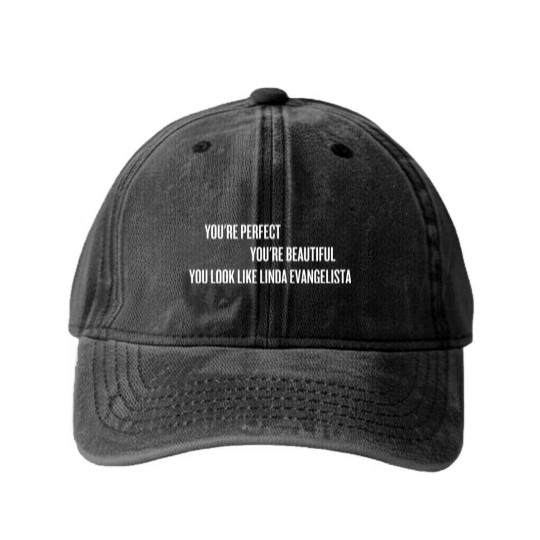 Discover you look like linda evangelista - Rupauls Drag Race - Washed Denim Baseball Caps